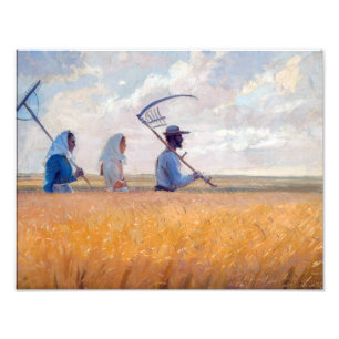 Foto Tiempo de cosecha   Anna Ancher  
