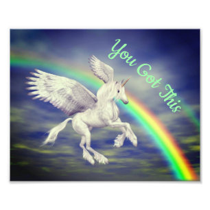 Foto Tienes este arco iris volador de Unicornio Inspira