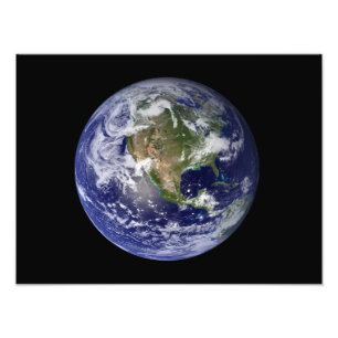 Foto Tierra completa mostrando América del Norte 3