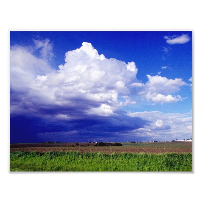 Foto Tierra De Granjas De Iowa (Frente)