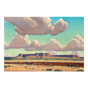 Foto Tierras anchas del Navajo por Maynard Dixon