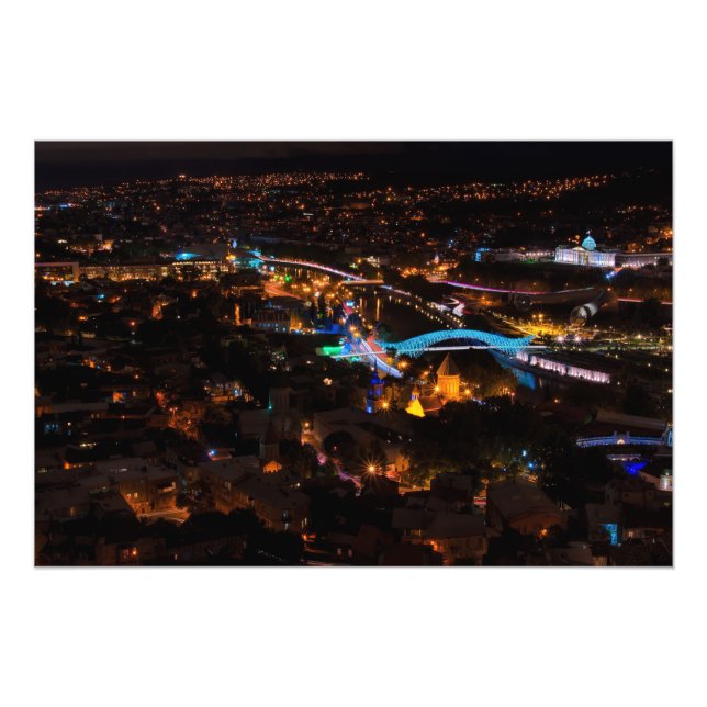 Foto Tiflis de noche (Frente)