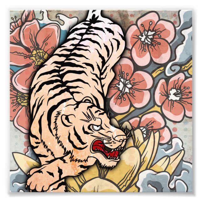 Foto Tigre blanco (Frente)