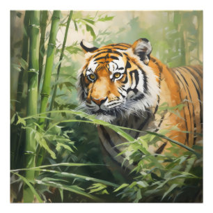 Foto Tigre natural Bamboo