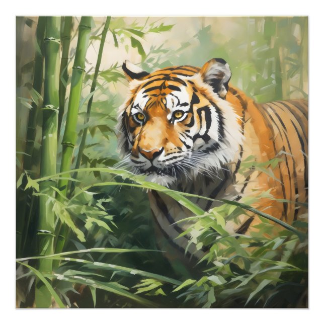 Foto Tigre natural Bamboo (Frente)