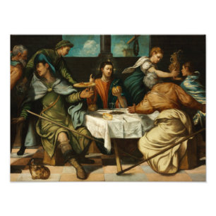 Foto Tintoretto - La cena en Emmaus