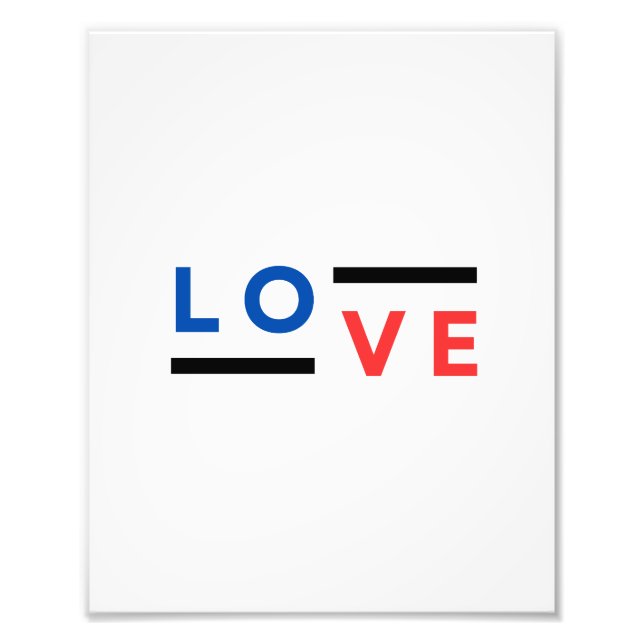 Foto Tipografía de amor (Frente)