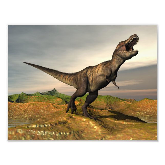 Foto Tirannosauro rex dinosaurio - 3D renderizado (Frente)