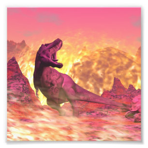 Foto Tirannosaurus rex muere a causa del meteorito