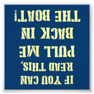 Foto Tire de mí en el barco