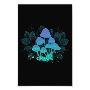 Foto Toadstools en Bushes