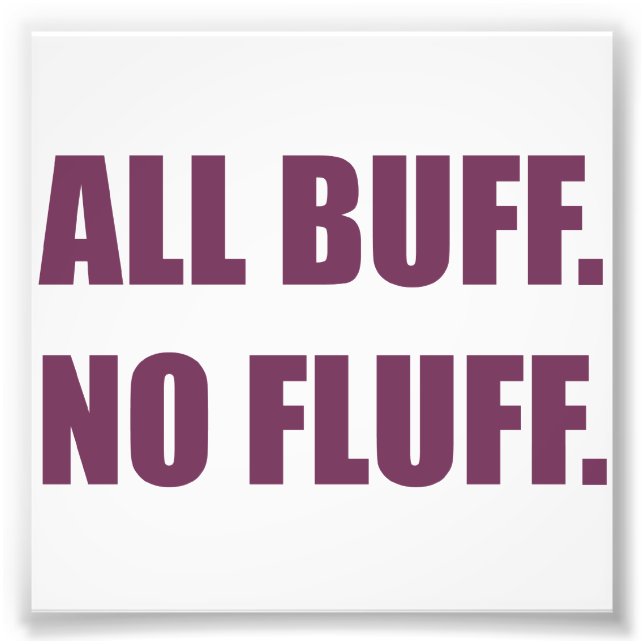 Foto Todo Buff No Fluff Fat Hamster Comercial (Frente)