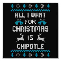 Todo Lo Que Quiero De Los Navidades Es Chipotle Lo