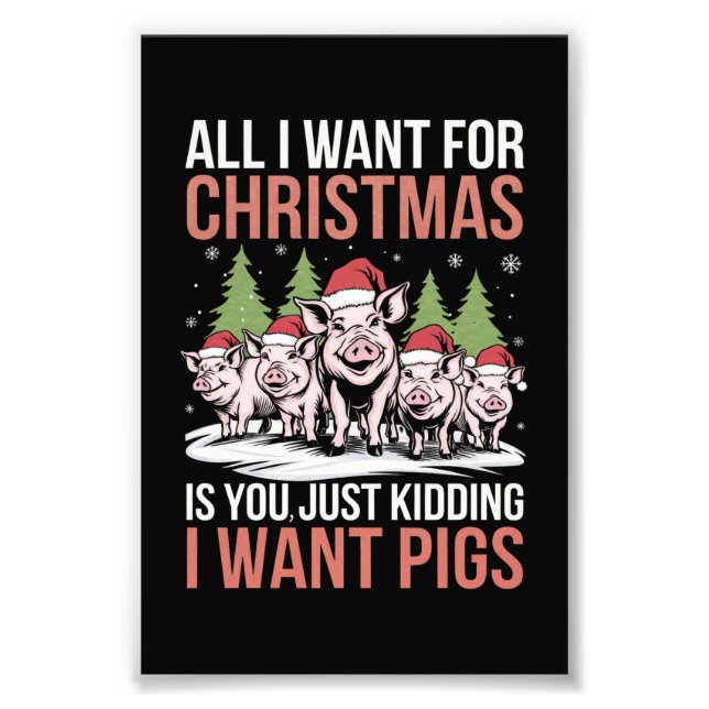 Foto Todo Lo Que Quiero De Los Navidades Es Un Suéter F (Frente)