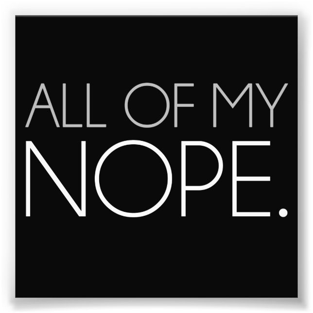 Foto Todo mi NOPE (Frente)