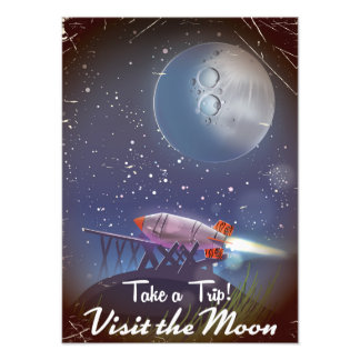Foto ¡Toma un Viaje! Visite al poster del personalizado