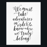 Foto Tomar aventuras | Impresión artística<br><div class="desc">Las pinturas de arte moderno de la pintura fina y dandy! Sencillamente encuadre y visualice.</div>