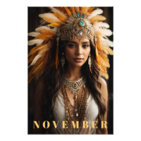 *~* Topaz AP53 NOVIEMBRE Headdress Birthstone