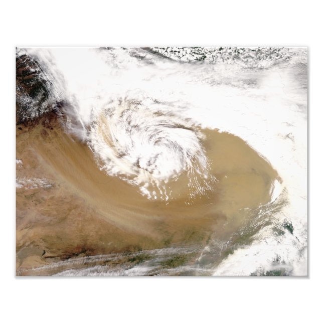 Foto Tormenta de polvo en el norte de China (Frente)