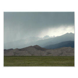 Foto Tormenta sobre las grandes dunas de arena, Colorad