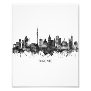 Foto Toronto Canada Skyline BW