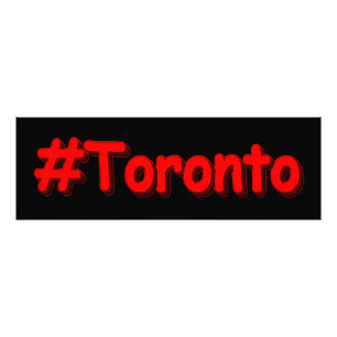 Foto "Toronto" Diseño Cuto. ¡Hazte con una en Zazzle