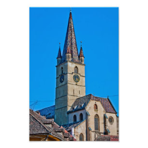 Foto Torre de iglesia evangélica, Sibiu