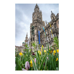 Foto Torre del Ayuntamiento de Múnich, Alemania