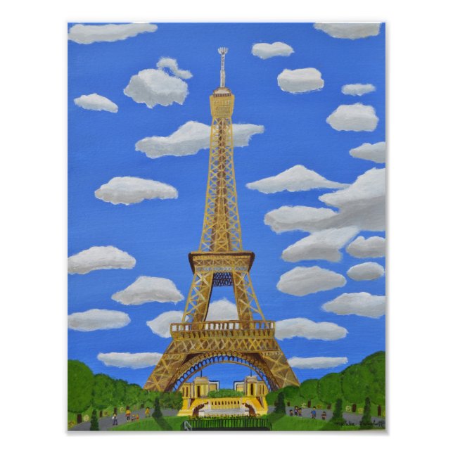 Foto Torre Eiffel de París (Frente)