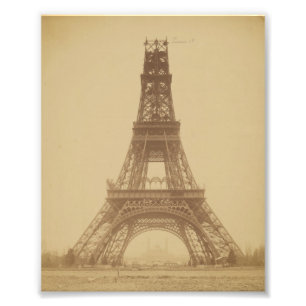 Foto Torre Eiffel En Construcción 1888