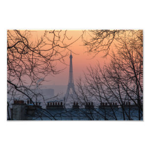 Foto Torre Eiffel Paris Sunset -