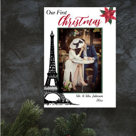 Foto Torre Eiffel Primera Navidad de la pareja en 