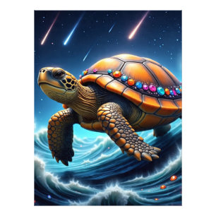 Foto Tortuga marina galáctica