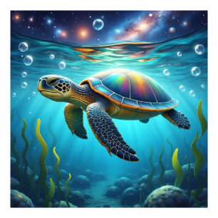 Foto Tortuga marina galáctica
