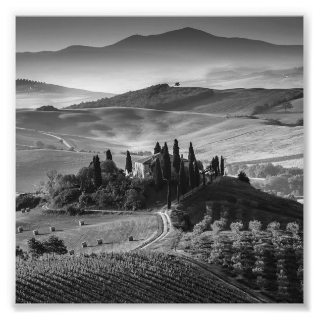 Foto Toscana B&W (Frente)