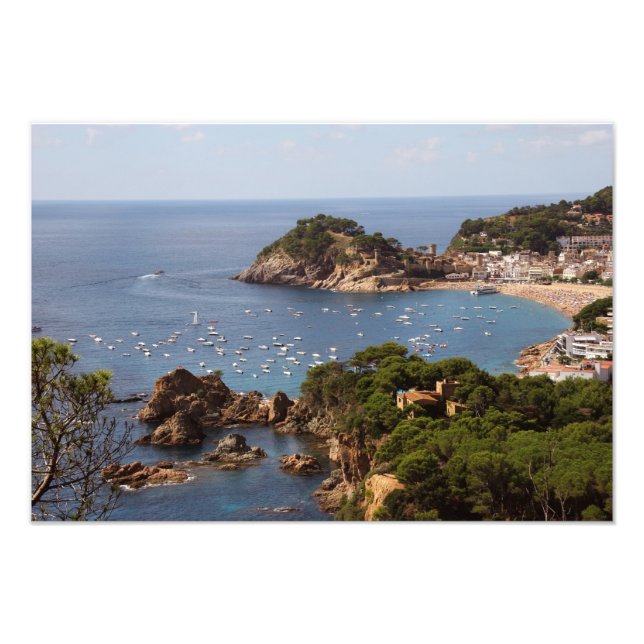 Foto TOSSA DE MAR. Ciudad situada en la Costa Brava. (Frente)