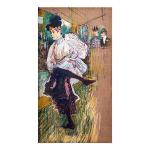 Foto Toulouse-Lautrec - Jane Avril Bailando