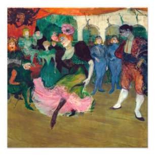 Foto Toulouse-Lautrec - Marcelle Lender, bailando Boler