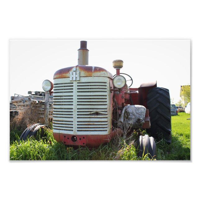 Foto Tractor de antigüedades (Frente)