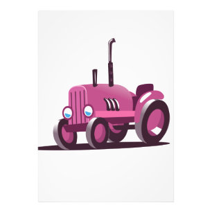 Foto Tractor Rosa Lindo