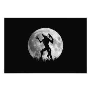 Foto Transformación fresca de la Luna Llena del hombre