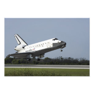 Foto Transporte espacial El descubrimiento aterriza en 