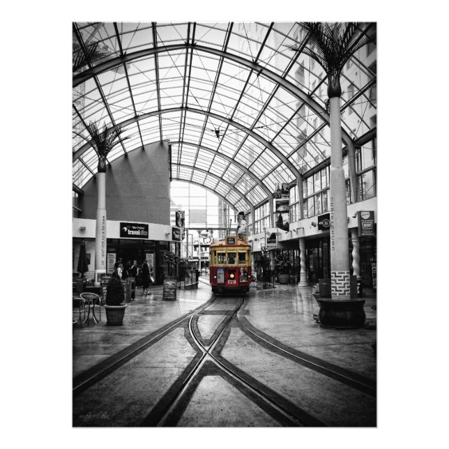 Foto Tranvía en Christchurch NZ Photo (Frente)