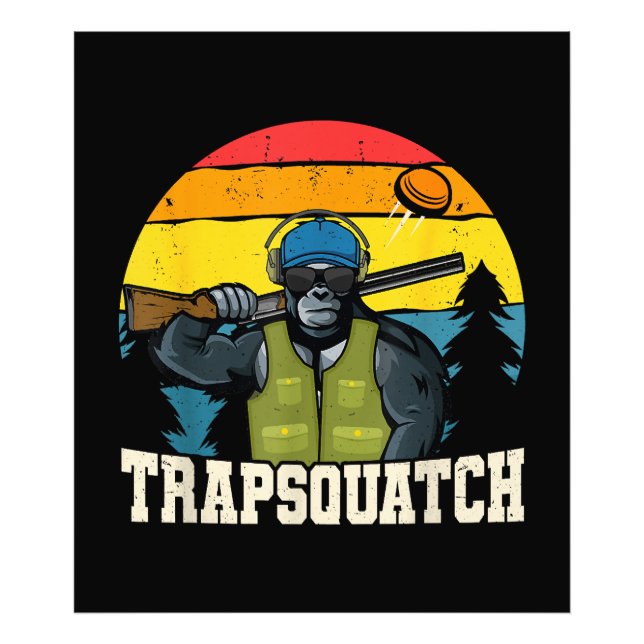 Foto Trapsquatch Hombres de Tiro de arcilla divertida d (Frente)