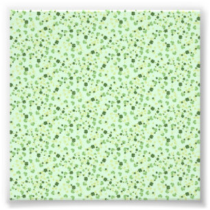 Foto Treboles Verdes de Cuatro Hojas Día de San Patrici
