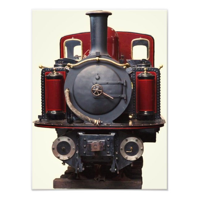 Foto Tren Azul y Rojo  (Frente)