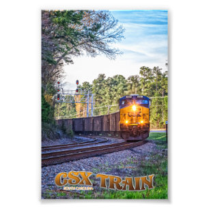 Foto Tren CSX en Carolina del Sur