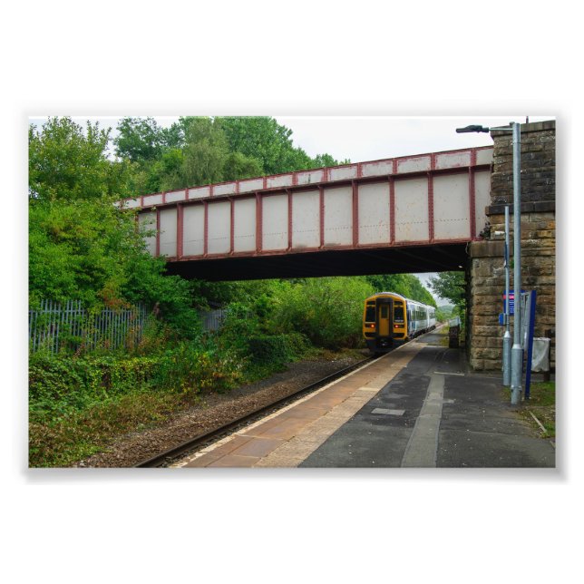 Foto Tren de Colne Bound saliendo de Burnley Barracks R (Frente)