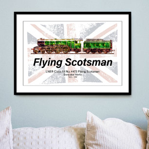Foto Tren de vapor de Escocia volante Locomotora ingles
