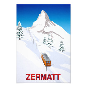 Foto Tren del esquí de Zermatt